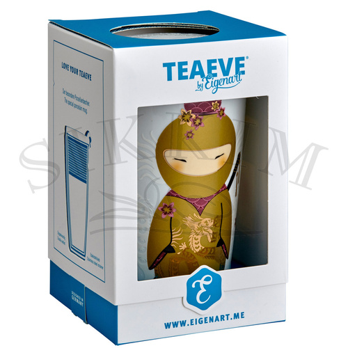 Kubek termiczny JM z zaparzaczem `Mały Ninja Gold` 350ml